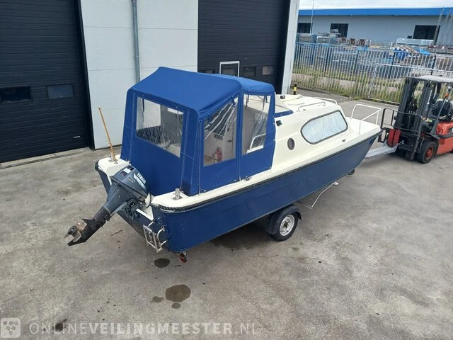 Kajuitboot met buitenboordmotor en trailer birchwood 18 - afbeelding 28 van  50