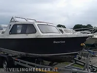 Kajuitboot onedin 650, kajuit, groen - afbeelding 11 van  19