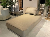 Kaki lounge tuinbank - afbeelding 5 van  10