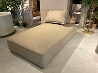 Kaki lounge tuinbank - afbeelding 6 van  10