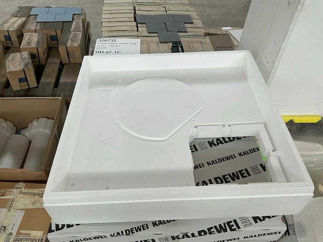 Kaldewei duschplan 554 inbouw isolatie (4x) - afbeelding 2 van  5