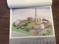 Kalender esso 1958 - afbeelding 2 van  3