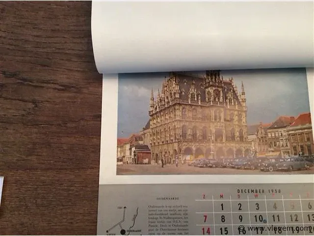 Kalender esso 1958 - afbeelding 3 van  3