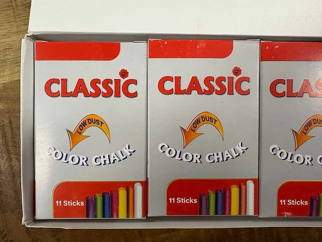 Kalk krijtjes - 80-pack (200x) - afbeelding 3 van  6