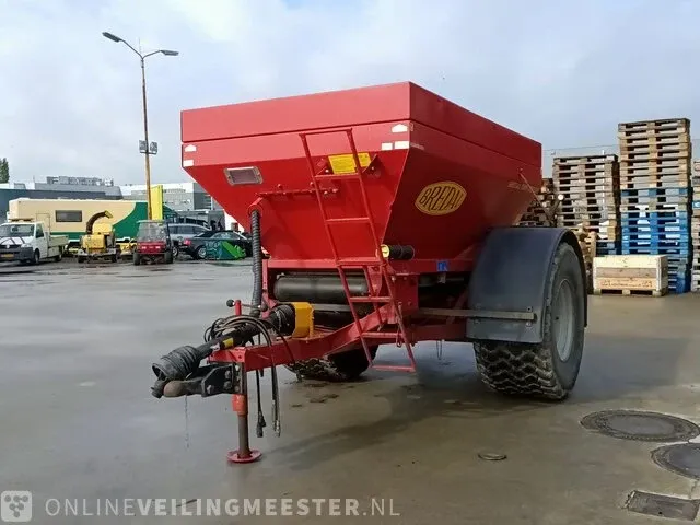Kalkstrooier/bezandingswagen bredal, k 45, bouwjaar 2012 - afbeelding 5 van  33