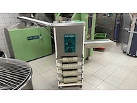 Kalmeijer - 2019 - kgm - rvs koekjesmachine met 7 kalmeijer koekjesvormwalsen