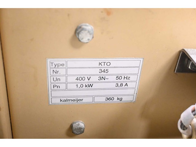 Kalmeijer - 204.4 - grootbroodlijn met afweger en kto opmaker - afbeelding 11 van  14