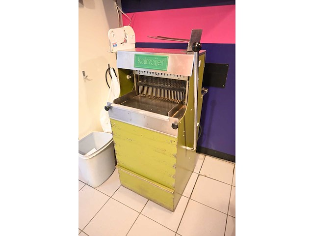 Kalmeijer kbr 11mm broodsnijmachine - afbeelding 2 van  5