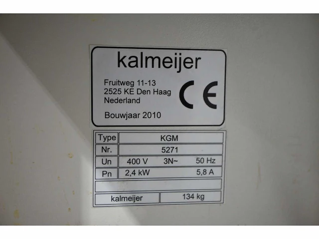 Kalmeijer kgm rvs koekjesmachine inclusief 5 vormwalsen - afbeelding 4 van  14