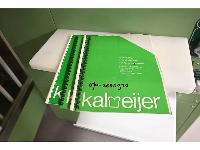 Kalmeijer krv 170 rvs grootbroodlijn met kao afweger en kto opmaker - afbeelding 8 van  20