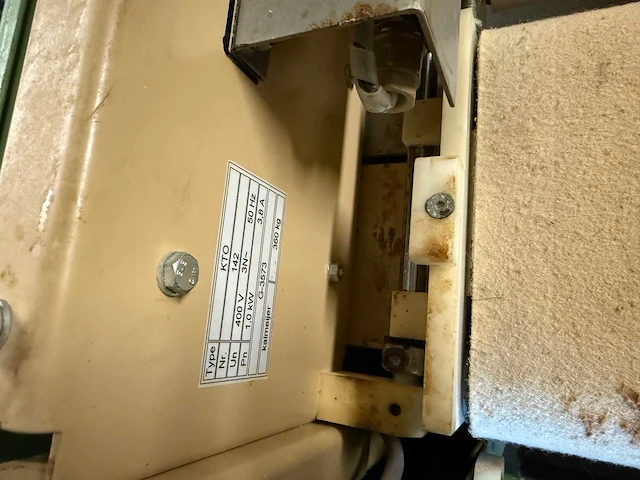 Kalmeijer krv 204-4 grootbroodlijn met kao afweger en kto opmaker - afbeelding 4 van  14
