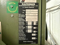 Kaltenbach - 1997 - kks h - cirkelzaagmachine metaal - afbeelding 2 van  10
