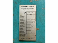 Kaltenbach hdm 1300 afkortcirkelzaagmachine - afbeelding 13 van  20