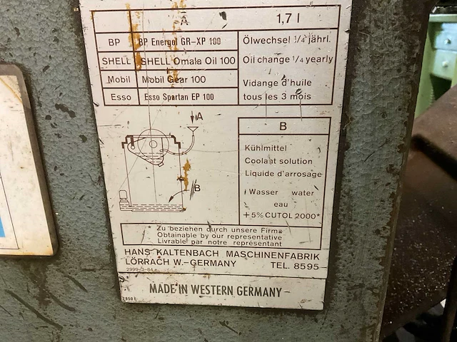 Kaltenbach kks400 cirkelzaagmachine metaal - afbeelding 8 van  18