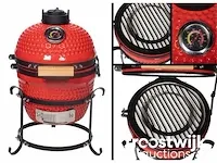 Kamado houtskool bbq 13inch - afbeelding 4 van  5