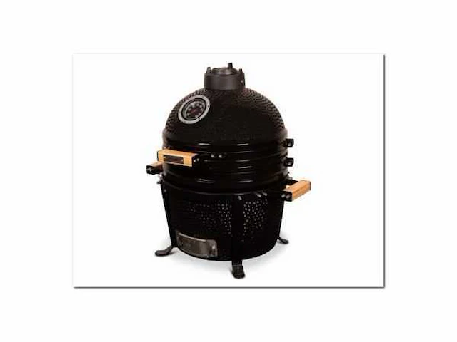 Kamado houtskool bbq 15 inch zwart (55cce205) - afbeelding 2 van  15
