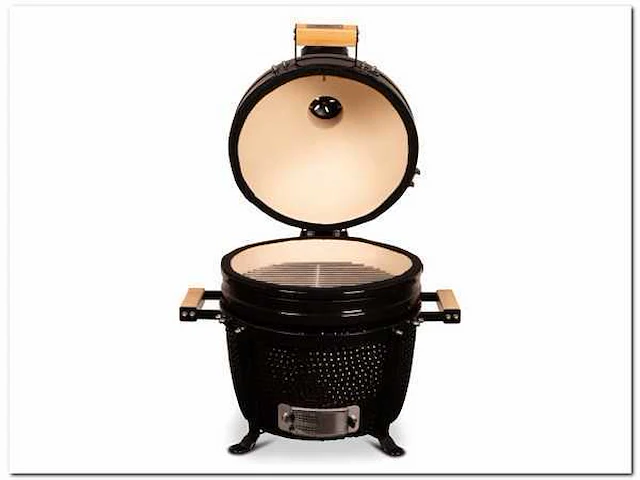 Kamado houtskool bbq 15 inch zwart (55cce205) - afbeelding 14 van  15