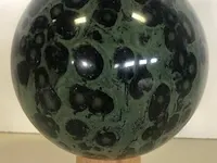 Kambaba jaspis bol blauw/groen - afbeelding 3 van  5