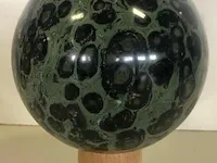 Kambaba jaspis bol blauw/groen - afbeelding 4 van  5