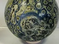 Kambaba jaspis bol blauw/groen - afbeelding 2 van  6