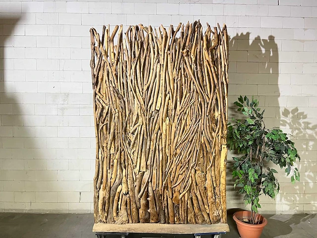 Kamerscherm van drijfhout - afbeelding 1 van  7