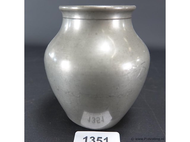 Kamphof zwolle tinnen vaas - afbeelding 1 van  5