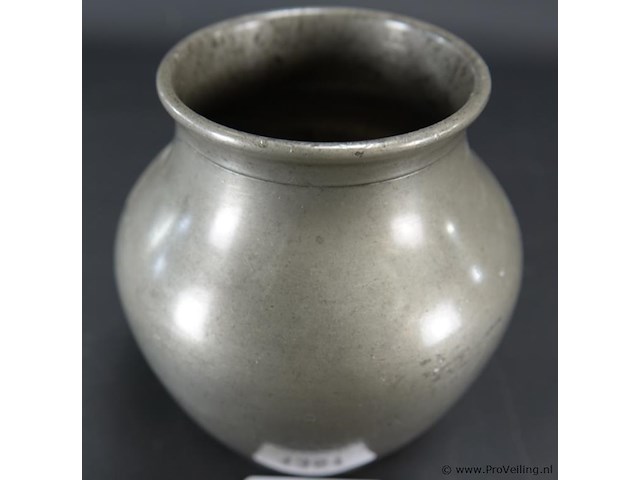 Kamphof zwolle tinnen vaas - afbeelding 2 van  5