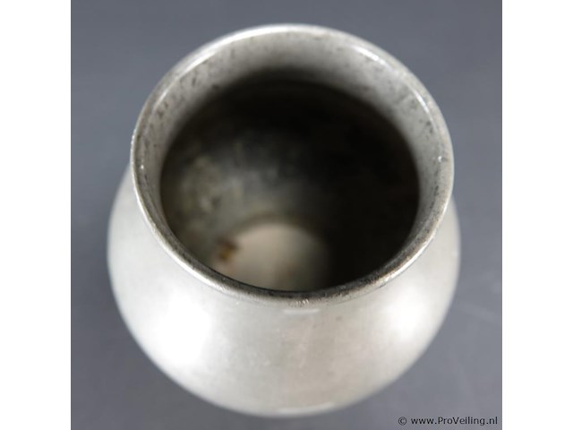 Kamphof zwolle tinnen vaas - afbeelding 3 van  5