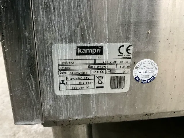 Kampri st805ka vaatwasmachine - afbeelding 5 van  5