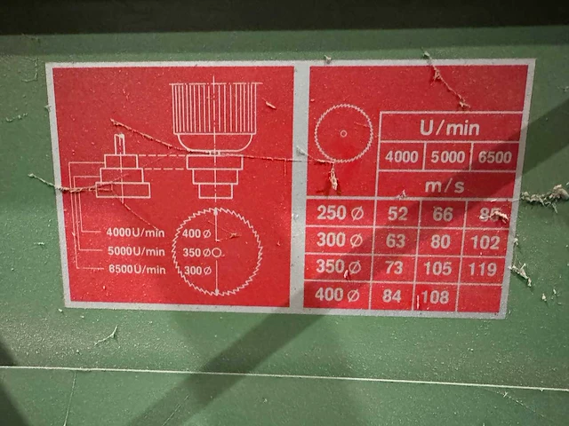 Kamro fk formaatzaag v.v. schuiftafel - afbeelding 3 van  12