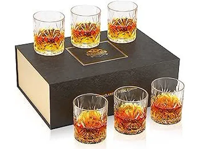 Kanars whisky glazen (set van 6) - afbeelding 1 van  1