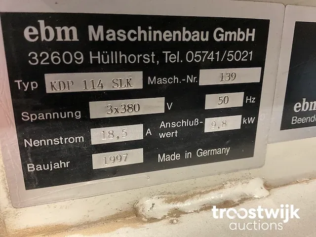 Kantaanlijmmachine - afbeelding 6 van  14