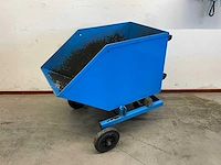 Kantel- kiepbak 300l v.v. vloeistofuitloop - afbeelding 1 van  4