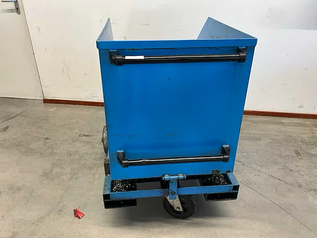 Kantel- kiepbak circa 450l v.v. heftrucksledes - afbeelding 3 van  3