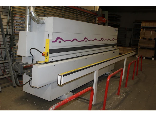 Kantenaanlijnmachine brandt type optimat ko 67 c. bouwjaar 2001 - afbeelding 2 van  5