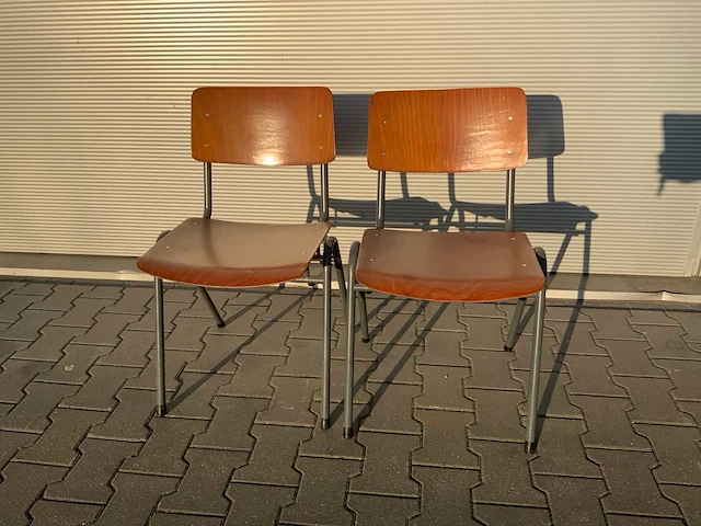 Kantinestoel (2x) - afbeelding 1 van  3