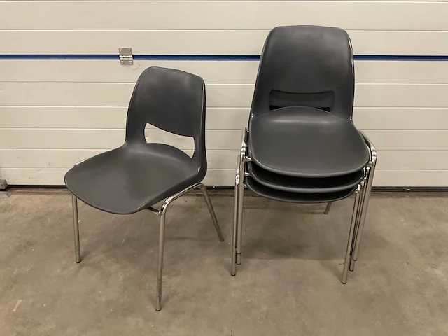 Kantinestoel (4x) - afbeelding 1 van  1