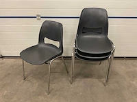 Kantinestoel (4x) - afbeelding 1 van  1