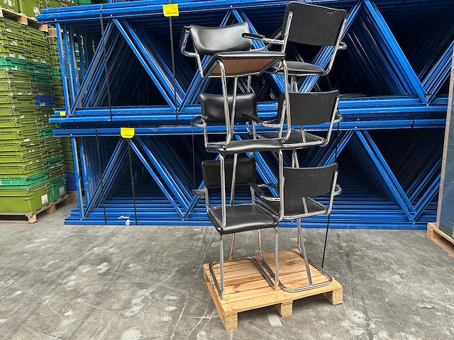 Kantinestoel (6x) - afbeelding 1 van  4