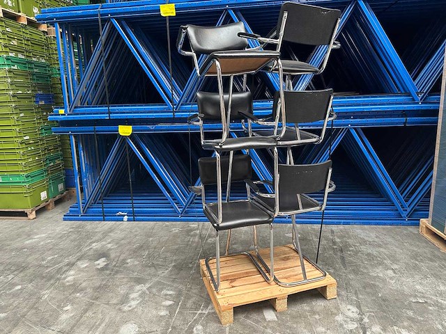 Kantinestoel (6x) - afbeelding 1 van  4