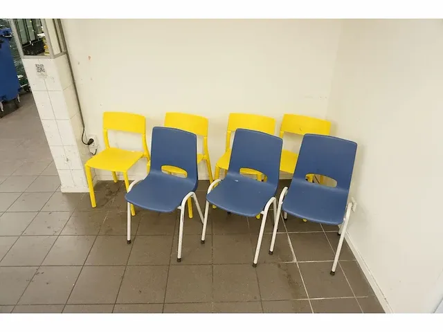 Kantinestoel (7x) - afbeelding 1 van  3