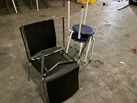 Kantinestoelen en krukken (25x) - afbeelding 2 van  5