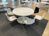 Kantinetafel ø 140 cm (4x) - afbeelding 1 van  4