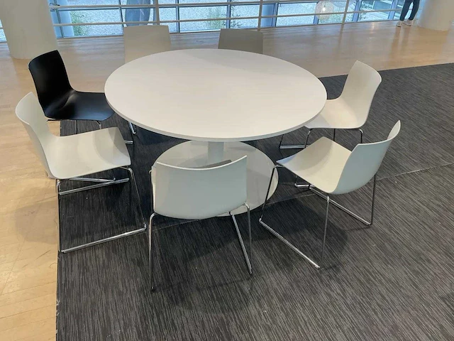 Kantinetafel ø 140 cm (4x) - afbeelding 4 van  4