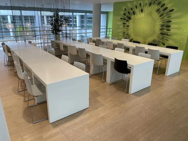 Kantinetafel (4x) - afbeelding 1 van  4