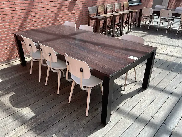 Kantinetafel met stoelen (2x) - afbeelding 1 van  8
