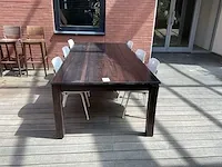Kantinetafel met stoelen (2x) - afbeelding 6 van  8