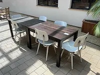 Kantinetafel met stoelen (2x) - afbeelding 1 van  5