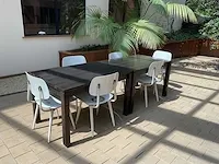 Kantinetafel met stoelen (2x) - afbeelding 2 van  5
