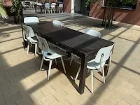Kantinetafel met stoelen (2x) - afbeelding 3 van  5